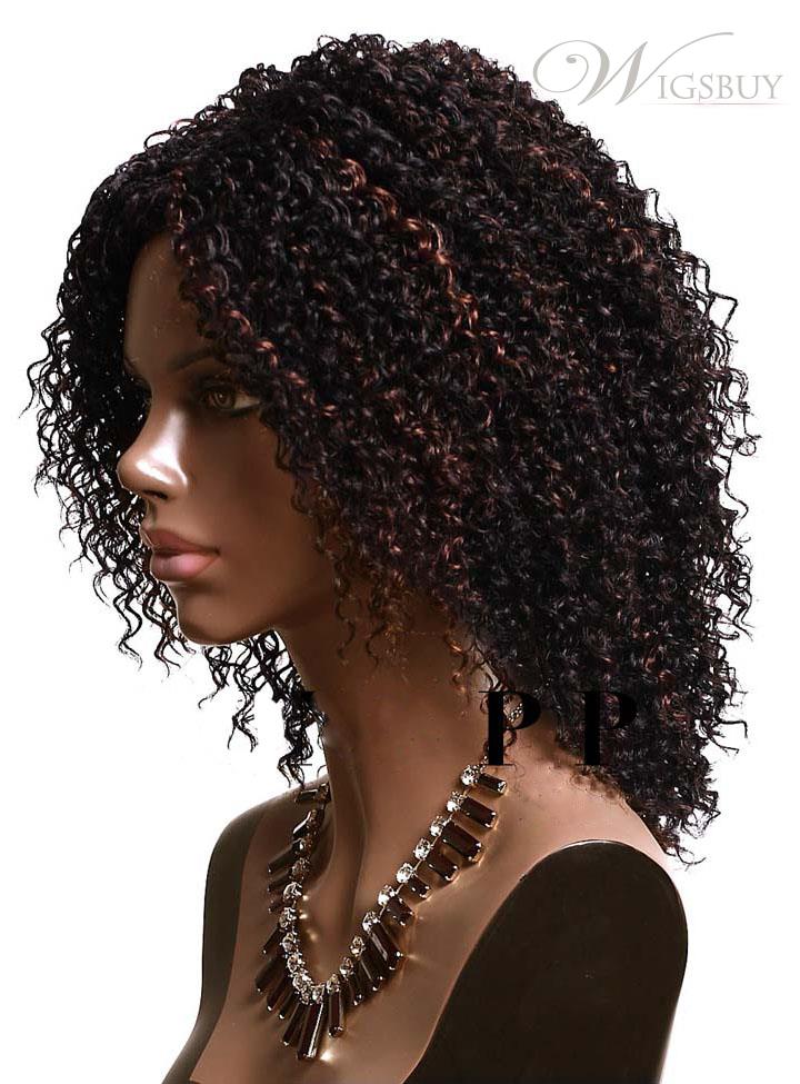 Curly Style and Human Hair Material Wigs Short Hair YL142 
